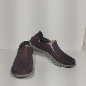 Cushe Footwear Surf Slipper Quilt Purple Loafer sz 5 NIB NEW